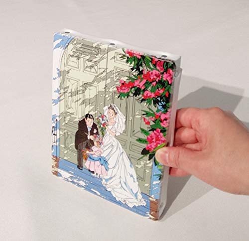 Amazon.co.jp: わたせせいぞうミニキャンバス「Happy Bride」 : 文房具